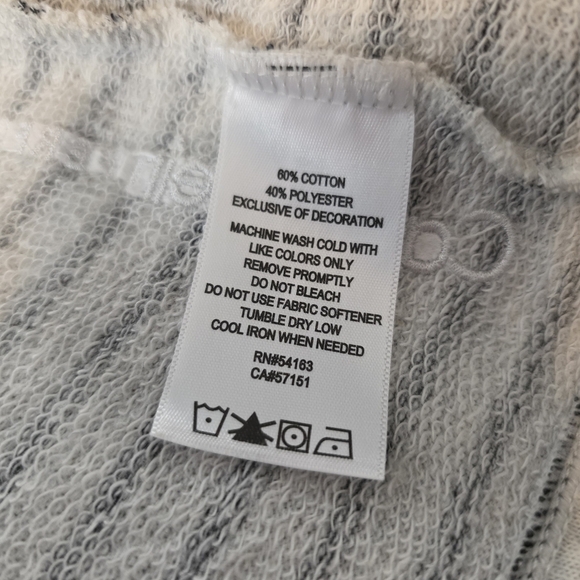 Calvin Klein Performance Striped Zip Jacket Women’s Small Quick Dry Black Grey - Picture 8 of 9